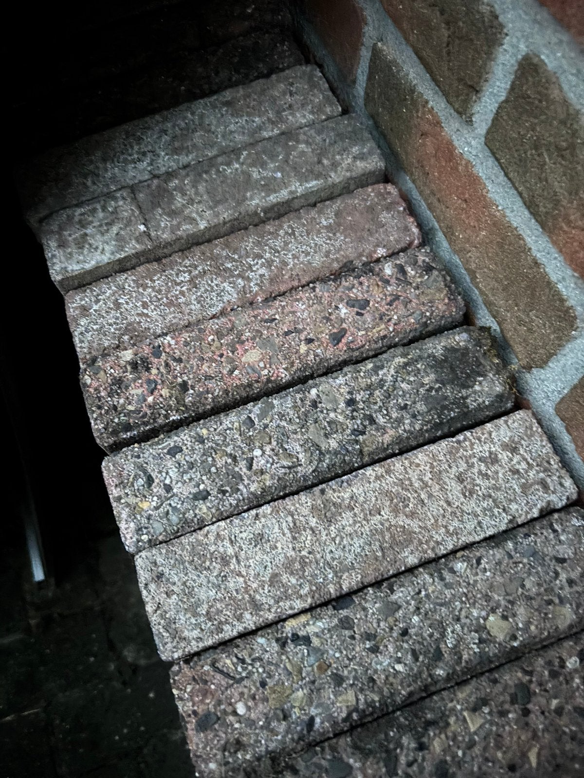 Gekleurde oude waaltjes, Tuin en Terras, Ophalen, Gebruikt, Bruin, Overige typen
