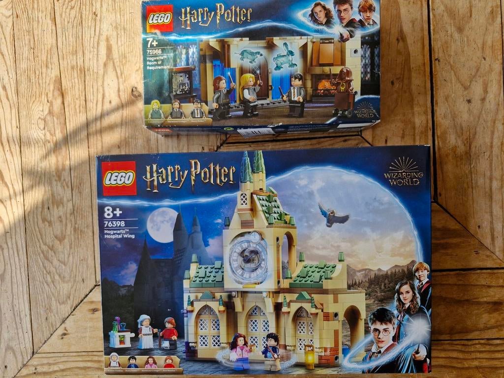 Harry Potter ziekenhuisvleugel en kamer van Hoge Nood, Lego, Ophalen of Verzenden, Zo goed als nieuw, Compleet