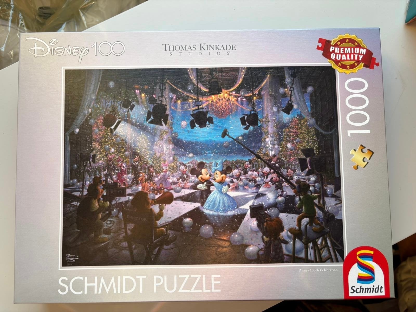Disney 100 Thomas Kinkade Schmidt Puzzel 1000 stukjes, Ophalen, Zo goed als nieuw