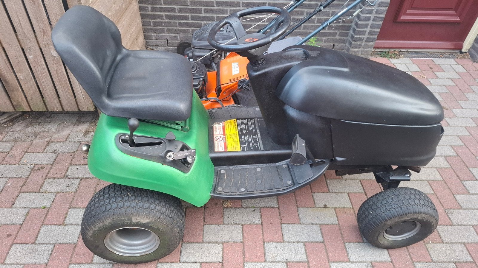 Simplicity zitmaaier + 2 loopmaaiers opknappers, Tuin en Terras, Ophalen, Cirkelmaaier, Gebruikt, Onbekend