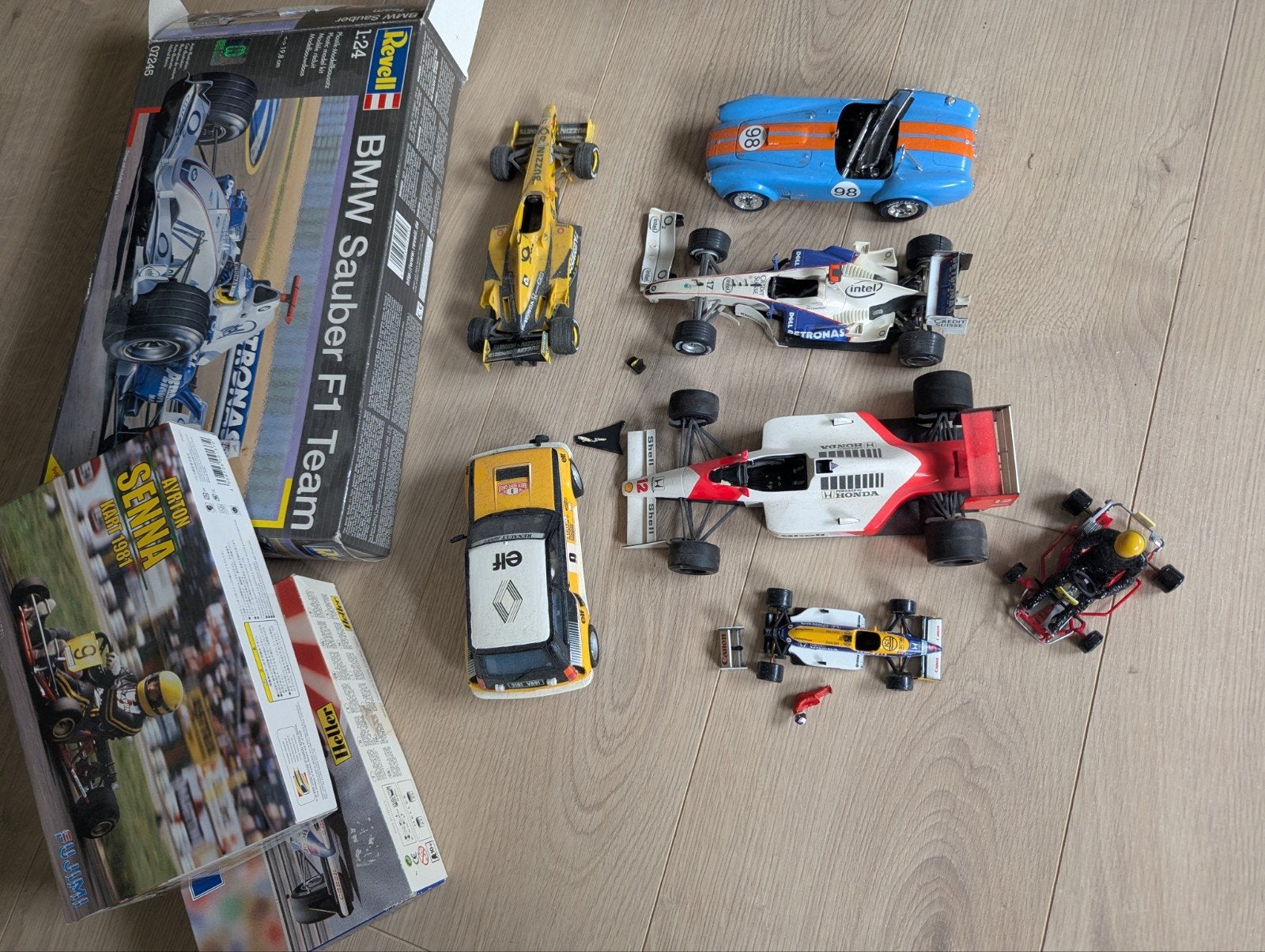 Bouwmodellen F1 en autosport Revell, Tamiya en fujimi., Ophalen of Verzenden, Formule 1