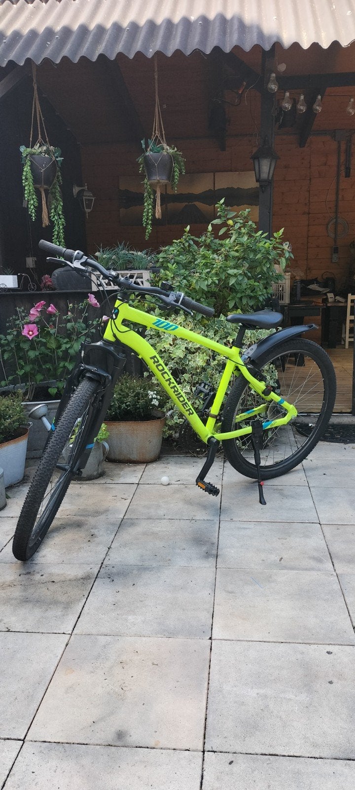 ROCKRIDER 27,5 INCH 42 CM ALU FRAME I.Z.G.S., Hardtail, Heren, Zo goed als nieuw, Schijfrem