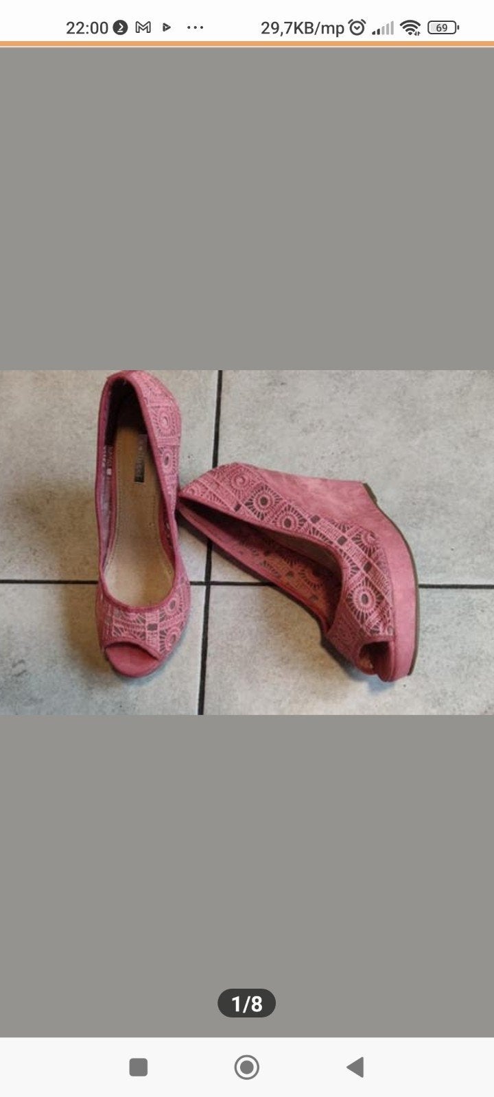 BELLUCCI sleehak schoenen maat 39., Ophalen of Verzenden, Zo goed als nieuw, Blauw, Sneakers of Gympen