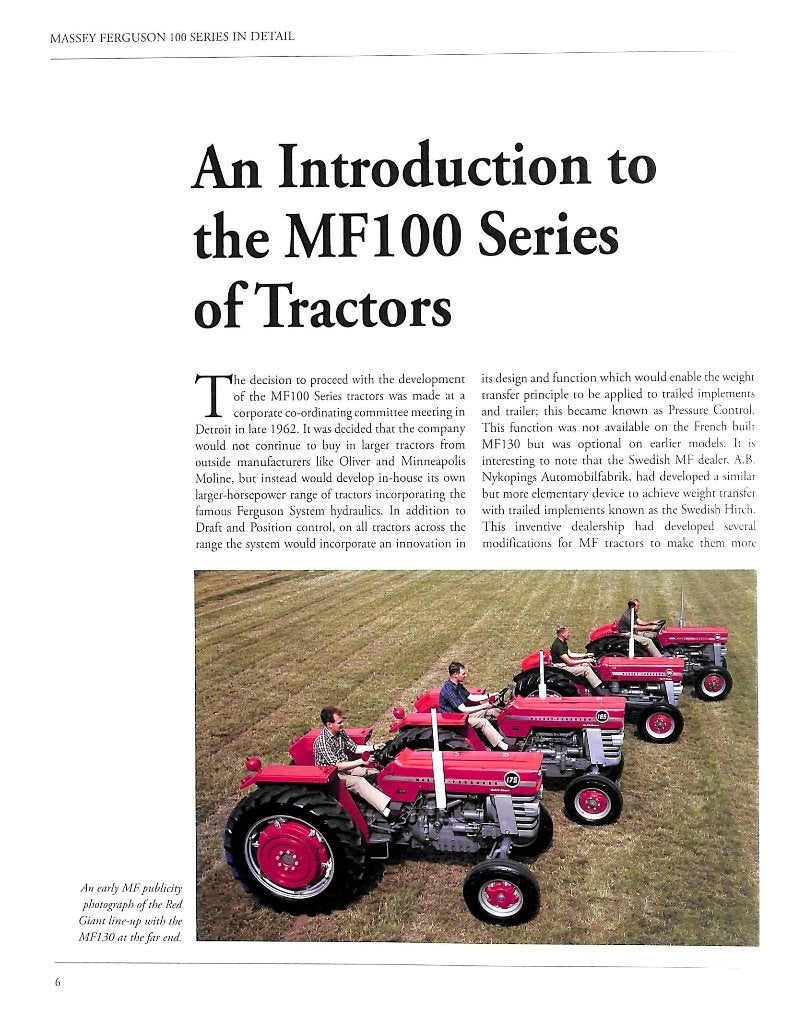 Massey Ferguson 100 series IN Detail, Ophalen of Verzenden, Nieuw, Michael Thorne, Tractor en Landbouw