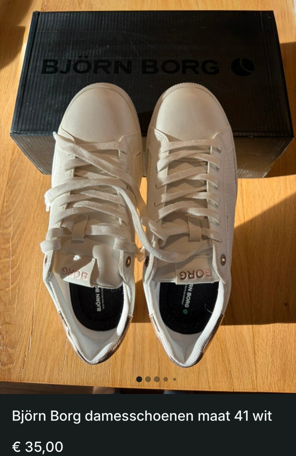 Björn Borg damesschoenen maat 41 wit, Wit, Nieuw, Ophalen of Verzenden, Sneakers of Gympen