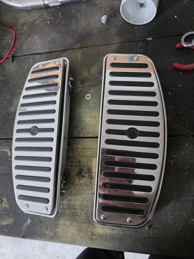 Shaker floorboards origineel harley, Motoren, Onderdelen | Harley-Davidson, Ophalen