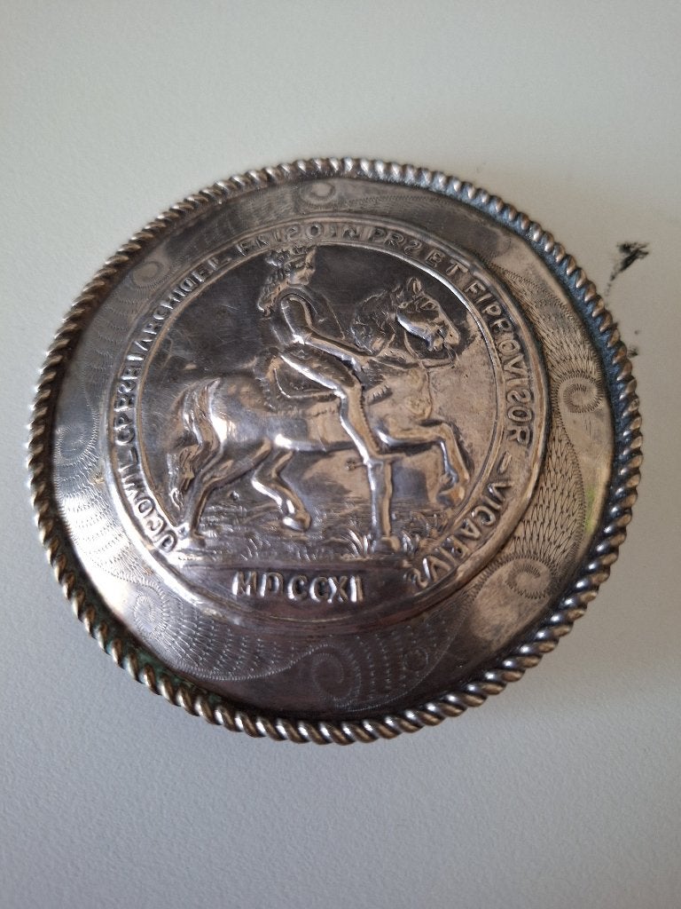 Zeeuwse knoop of broekstuk zilver, Antiek en Kunst, Ophalen of Verzenden, Zilver