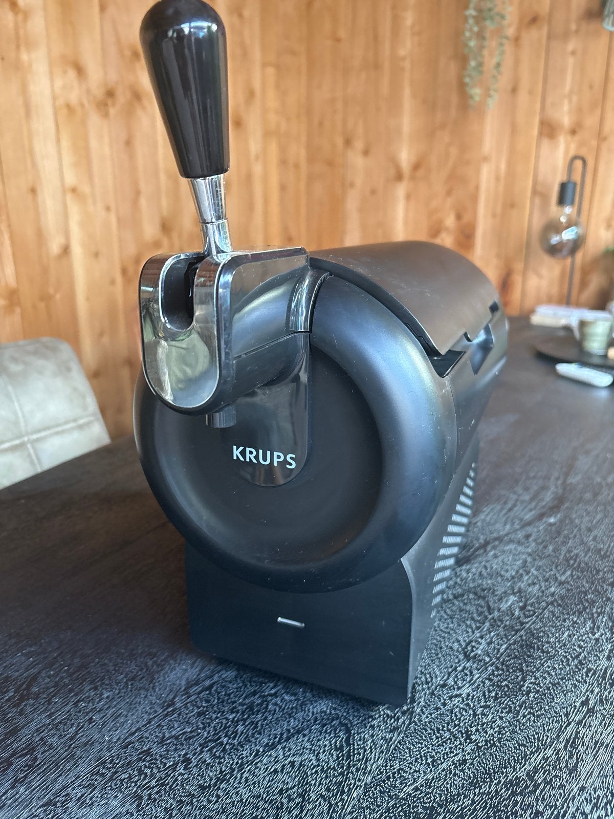 Krups The Sub Compact thuistap - Zwart, Ophalen of Verzenden, Zo goed als nieuw