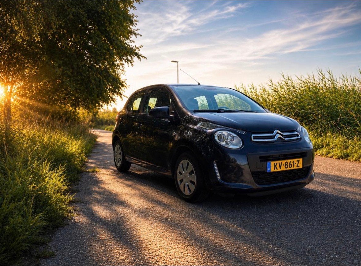 Citroën C1 1.0 VTi Airscape 68PK S&S 5D 2017 Blauw, Auto's, Voorwielaandrijving, C1, Origineel Nederlands, Handgeschakeld