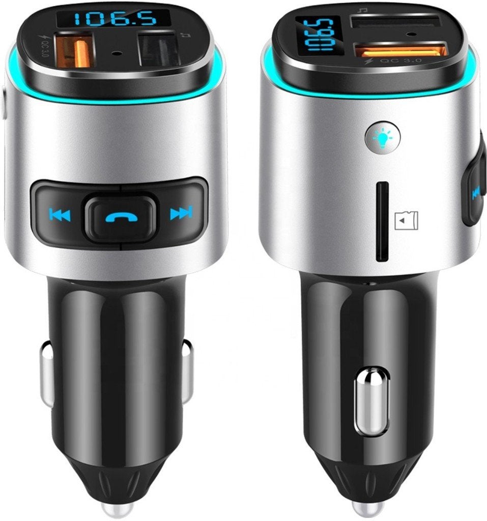 Bluetooth FM Transmitter - CarKit Bluetooth- Autolader USB, DeMerchandisermarktplaats@outlook.com, Nieuw, Ophalen of Verzenden