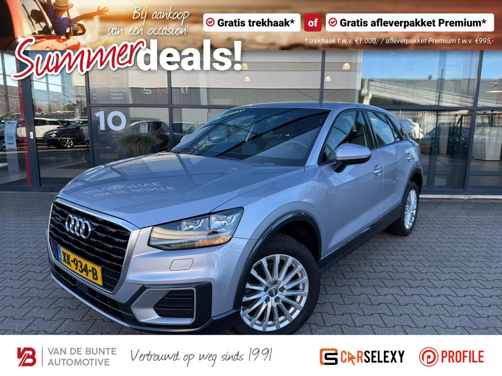 Audi Q2 2.0 TFSI quattro Design Pro Line *Trekhaak*, Auto's, Automaat, Gebruikt, Origineel Nederlands, 1405 kg