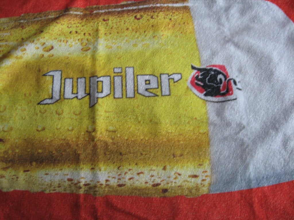 Badlaken van Jupiler bier 140 lang, Ophalen of Verzenden, Nieuw, Overige typen, Jupiler