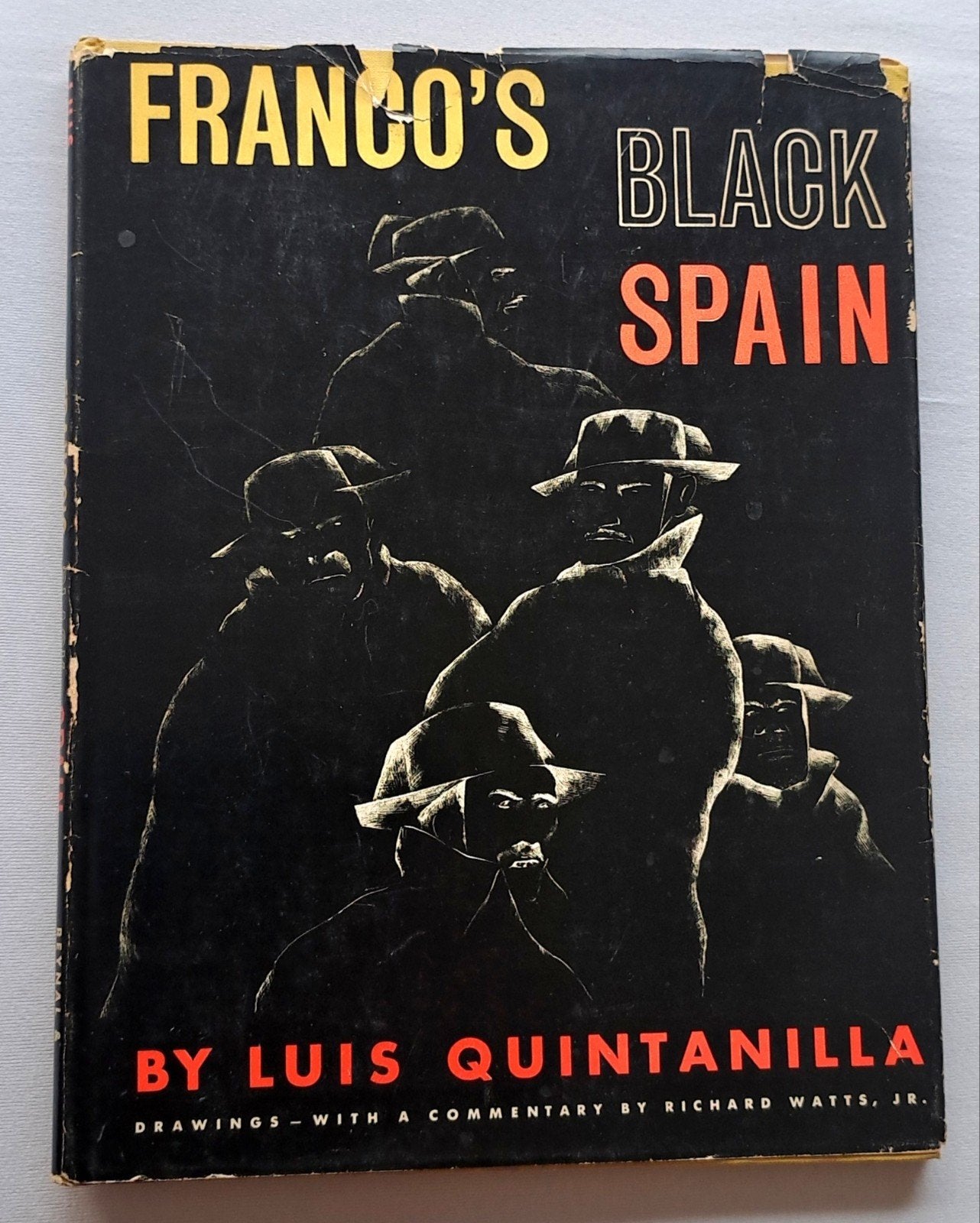 Franco's Black Spain door Luis Quintanillla 1ste druk 1946, Luis Quintanilla, Ophalen of Verzenden, Zo goed als nieuw, Voor 1940