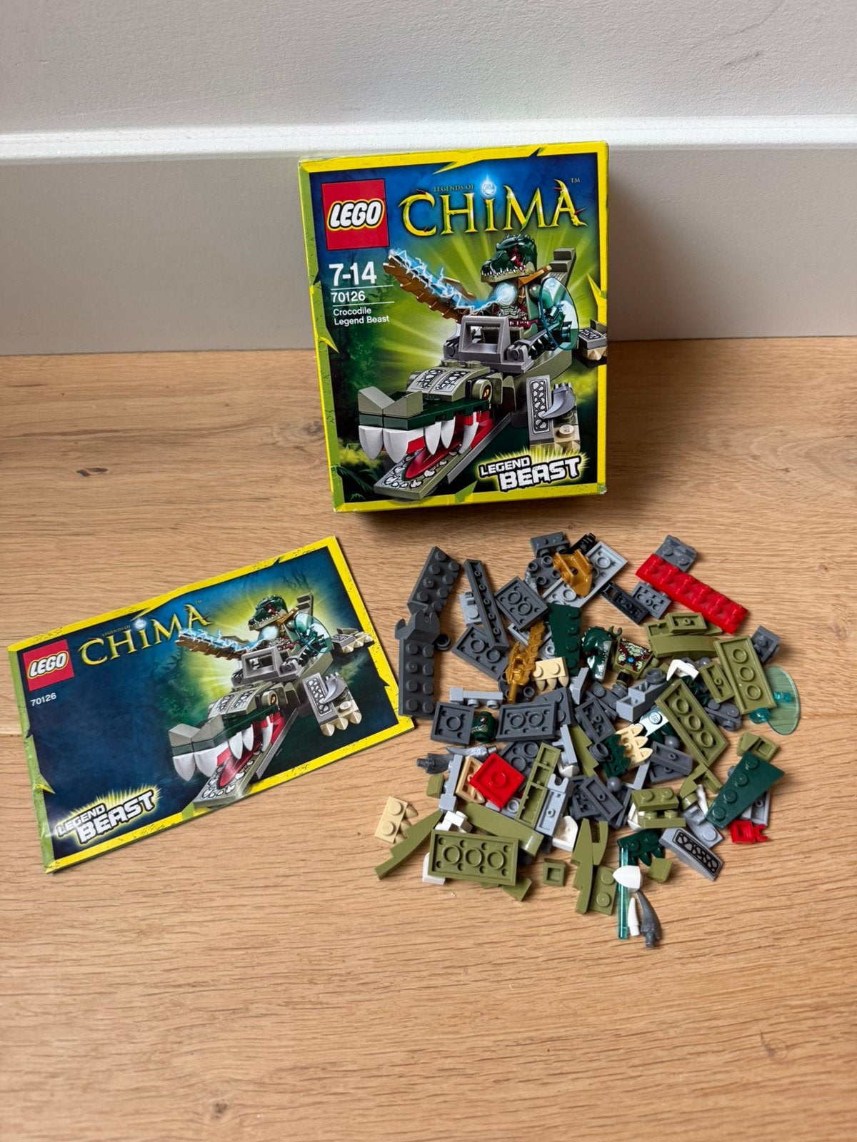 Lego Chima 70126, Inclusief accessoires, Overige thema's, Lego, Ophalen of Verzenden