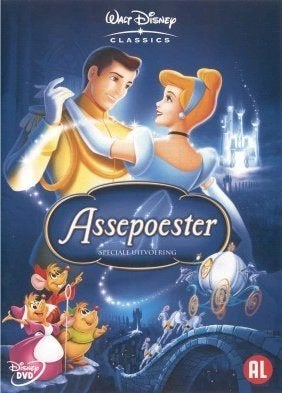 DVD Disney - Assepoester, Nederlands, Alle leeftijden, Nederlands, Ophalen of Verzenden