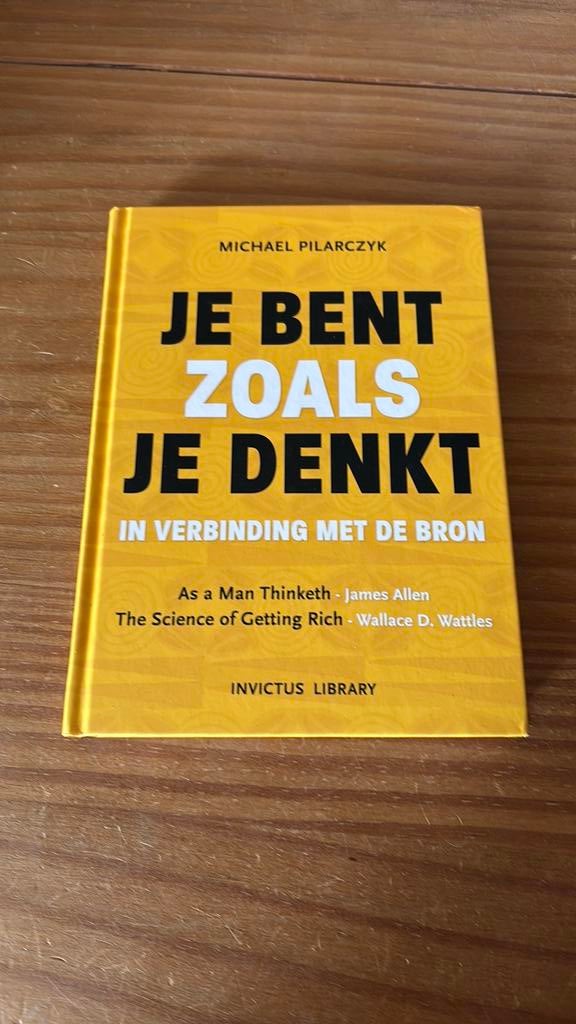 Je bent zoals je denkt, Boeken, Ophalen of Verzenden, Zo goed als nieuw