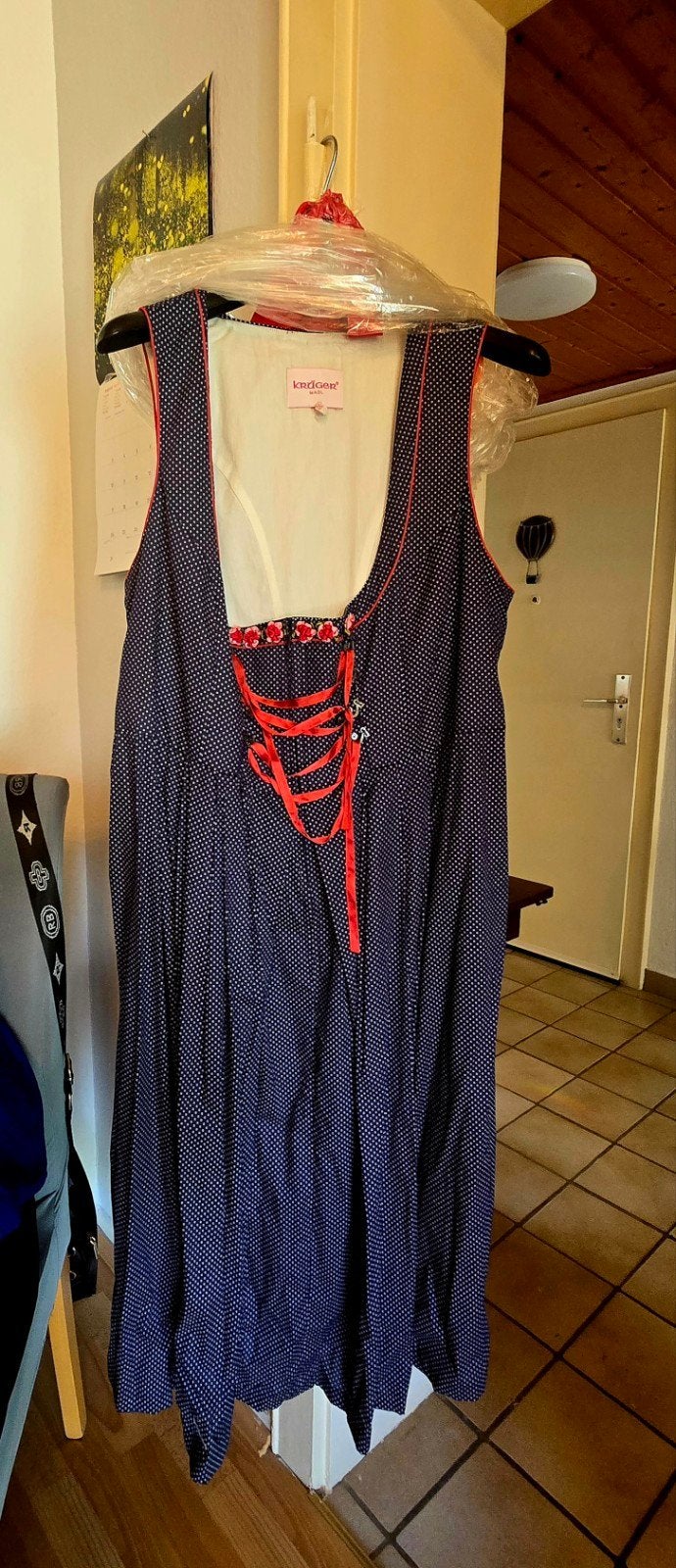Splinternieuwe Dirndl maat 50 - Krüger Madl, Kleding | Dames, Ophalen, Krüger Madl, Meerkleurig, Jurk