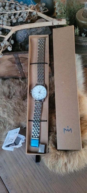 Prachtig Danish Design horloge (IQ92Q199) -, Overige merken, Staal, Staal, Polshorloge