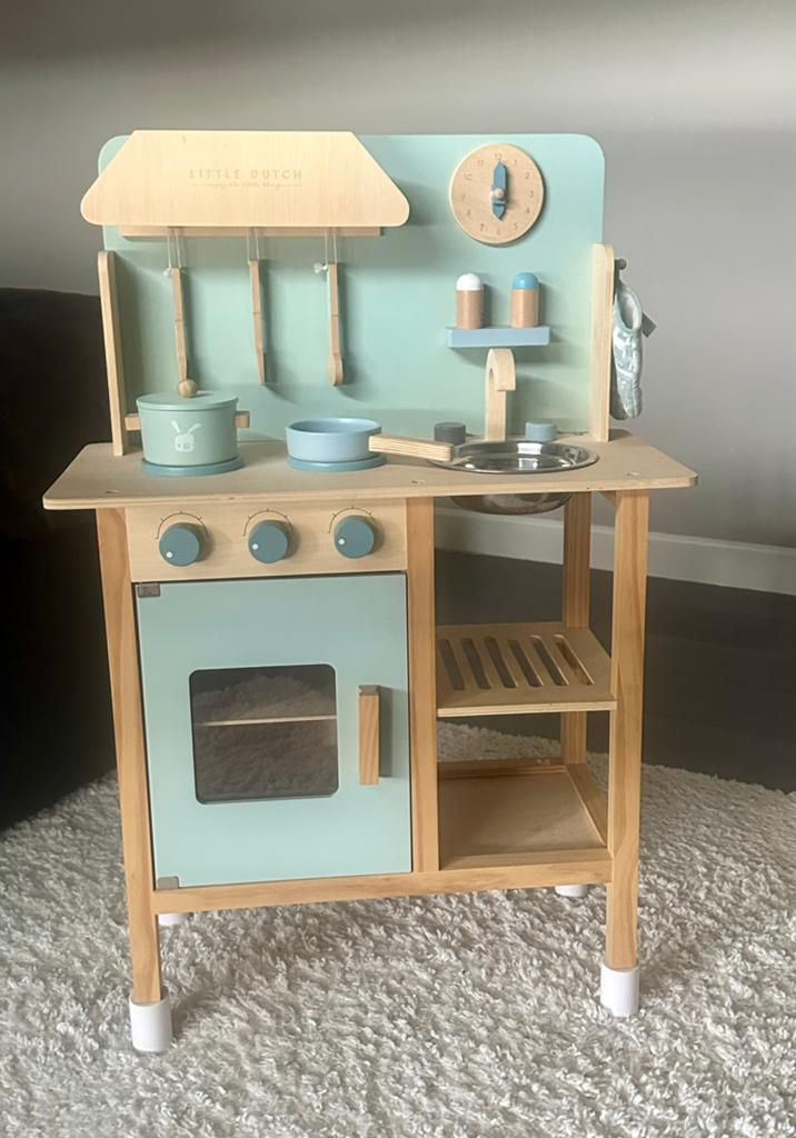 Little Dutch houten speelkeuken, Kinderen en Baby's, Speelgoed | Speelkeukens, Ophalen of Verzenden, Zo goed als nieuw