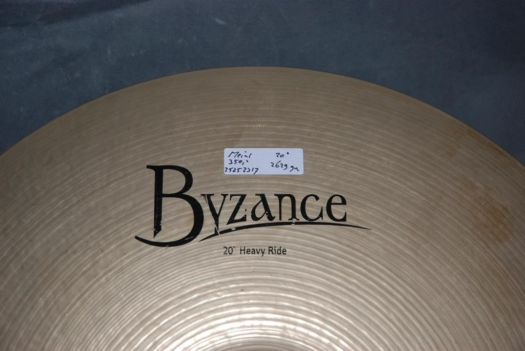 Meinl Byzance heavy ride bekken 2629gr 20 inch <25252317>, Gebruikt, ., Drums of Percussie, Ophalen of Verzenden