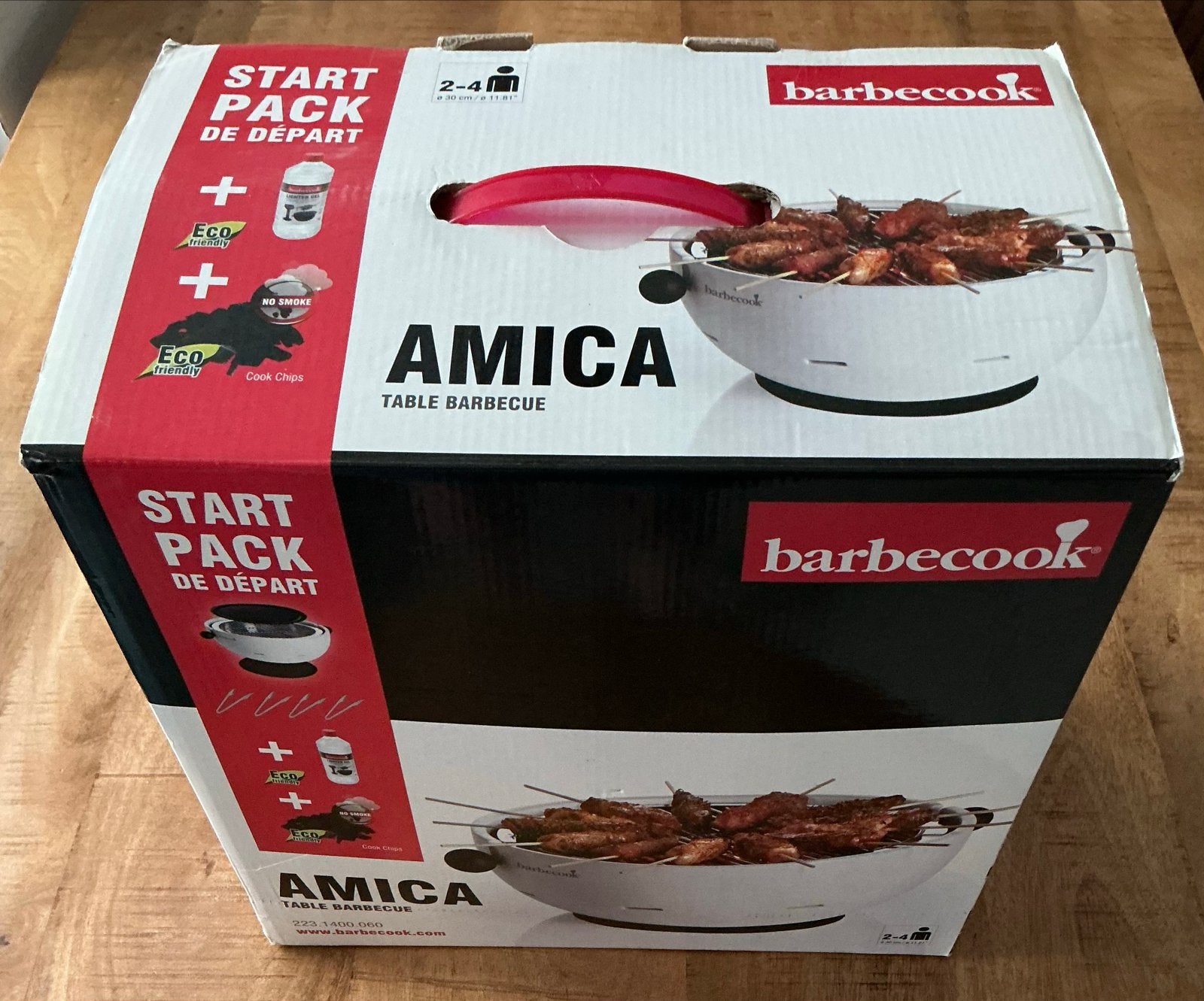 Barbecook Amica Tafelbarbecue Startpakket, Ophalen, Nieuw