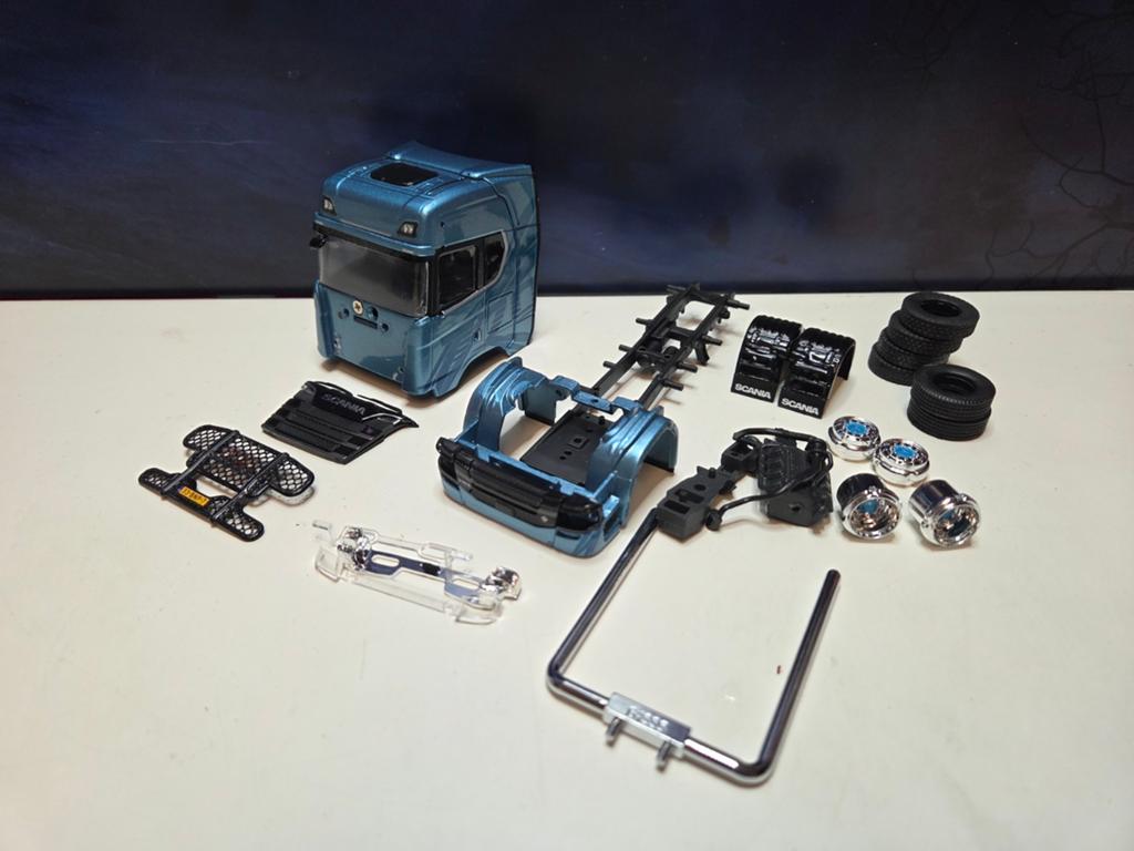 Tekno onderdelen Scania 770s v8, Hobby en Vrije tijd, Modelauto's | 1:50, Jobo.models@gmail.com, Ophalen of Verzenden, Tekno, Jobo-models