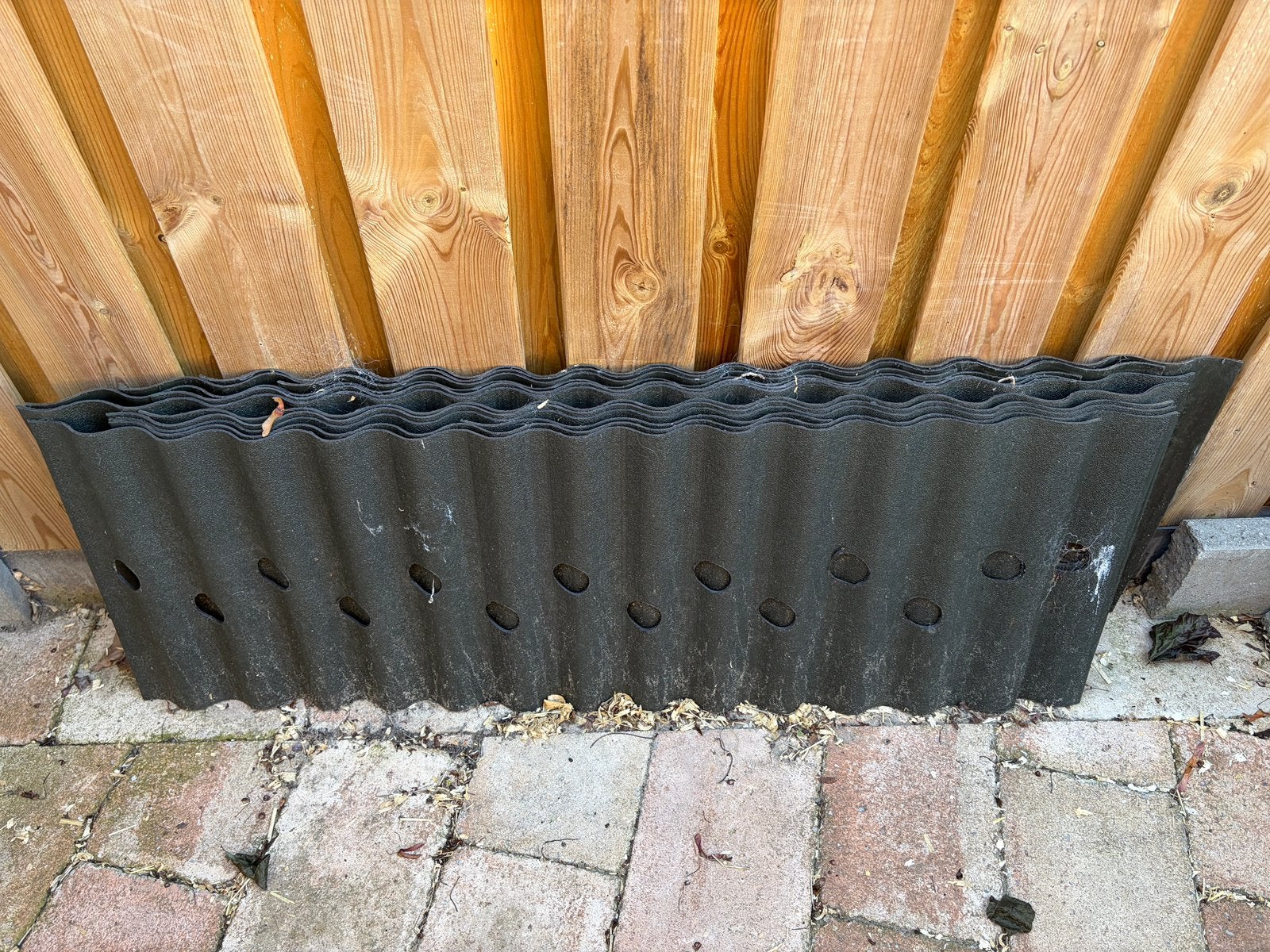 GRATIS! Groene borderranden, Ophalen, Kunststof, Zo goed als nieuw, Minder dan 25 cm