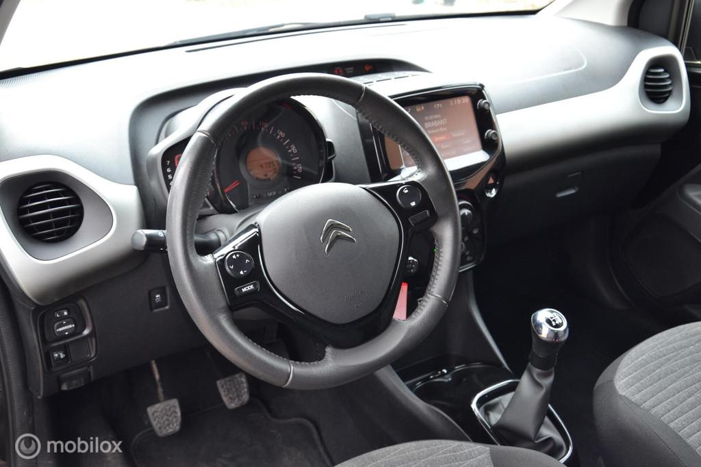 Citroen c1 VTI-Shine 1.2|LED|47.957km|Dealeronderhoud|2014|, Voorwielaandrijving, Euro 5, Stof, Gebruikt