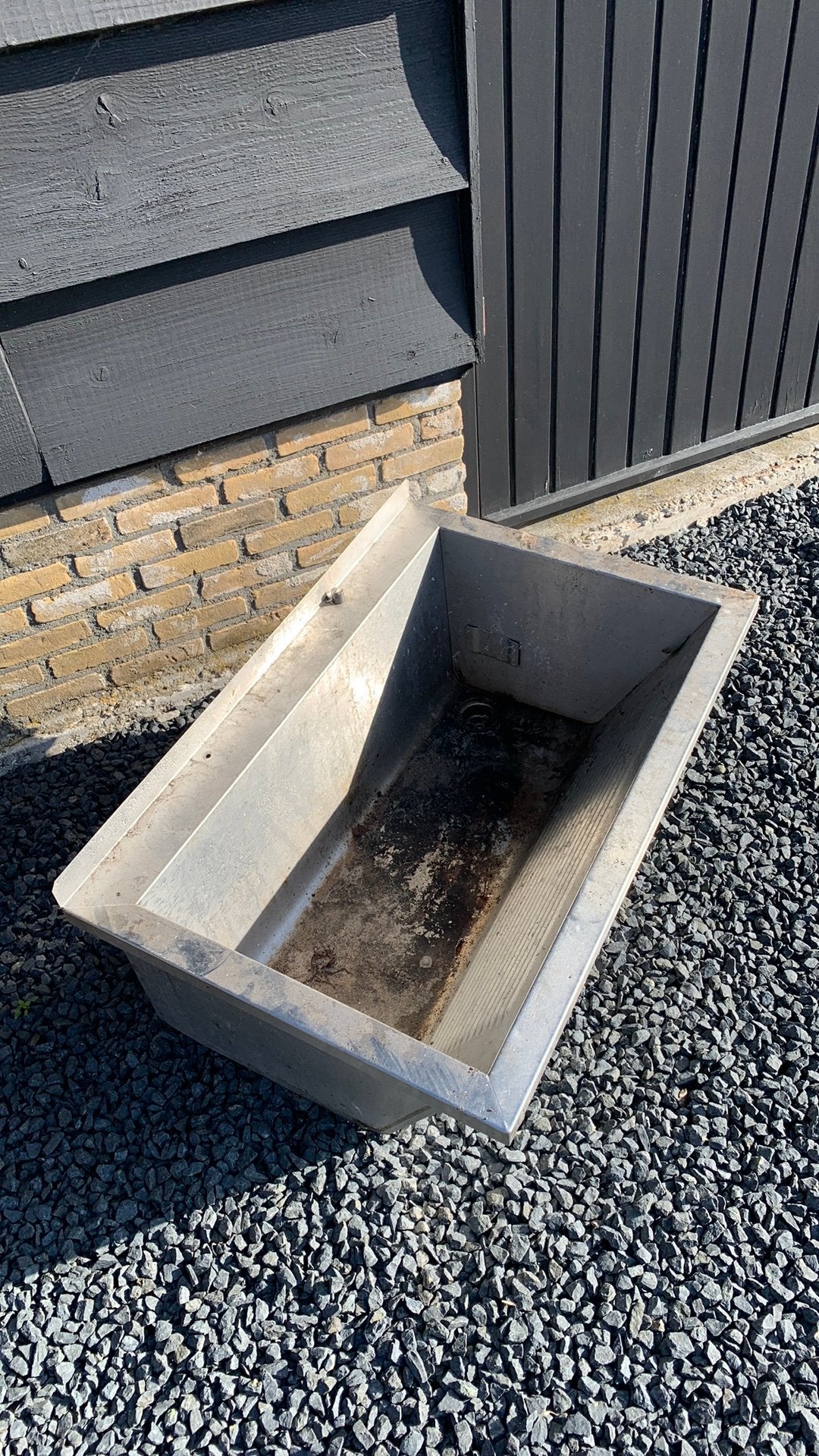 RVS gootsteen, Ophalen of Verzenden, Gebruikt, Rvs, Overige typen
