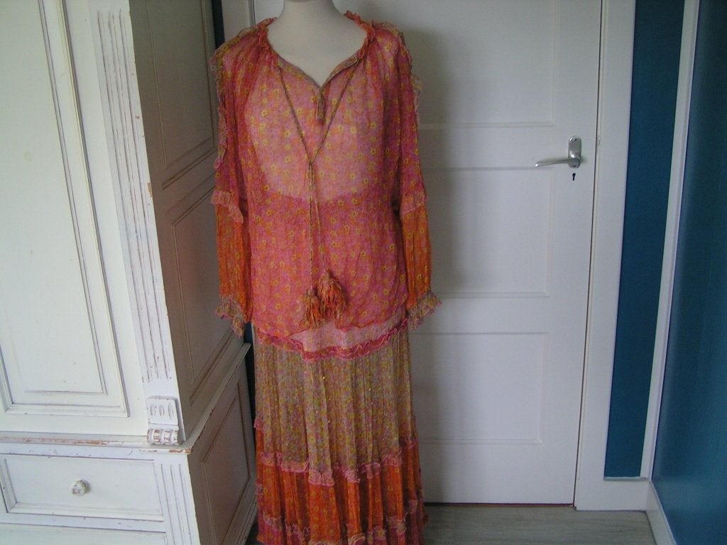 Prachtig Als Nieuw, Blouse en Rok van Miss June maat 44-46, Kleding | Dames, Blouses en Tunieken, Ophalen of Verzenden, Zo goed als nieuw