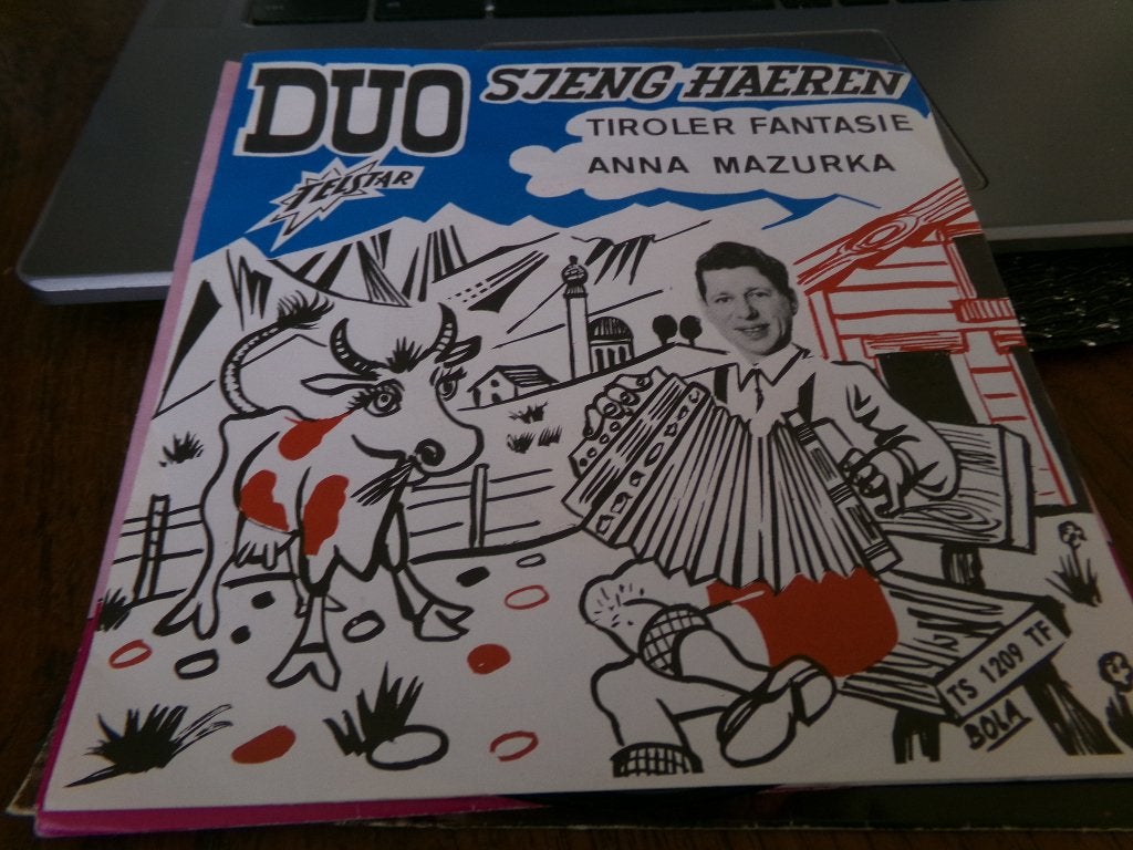 Duo Sjeng Haeren ‎– Tiroler Fantasie / Anna Mazurka - 1965, Cd's en Dvd's, Ophalen of Verzenden, Gebruikt, Nederlandstalig