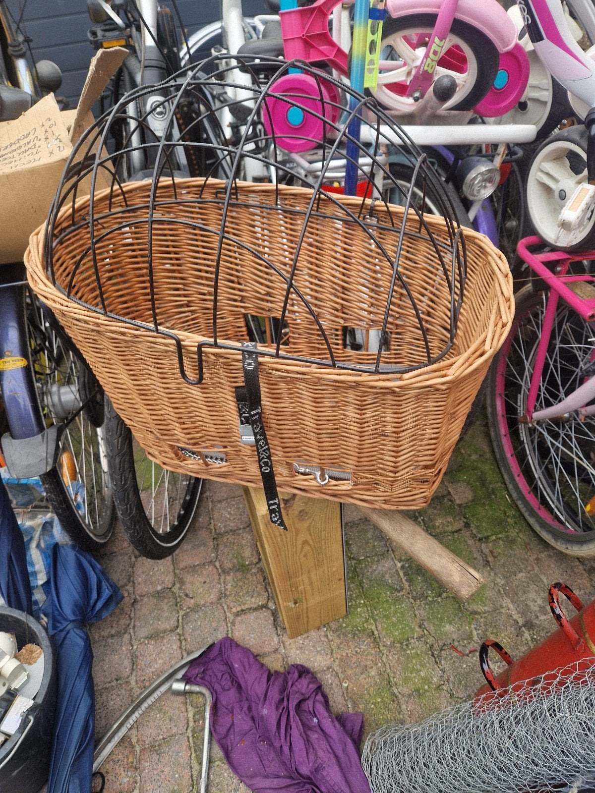 honden fietsmand, Ophalen, Gebruikt, Hondenfietsmand