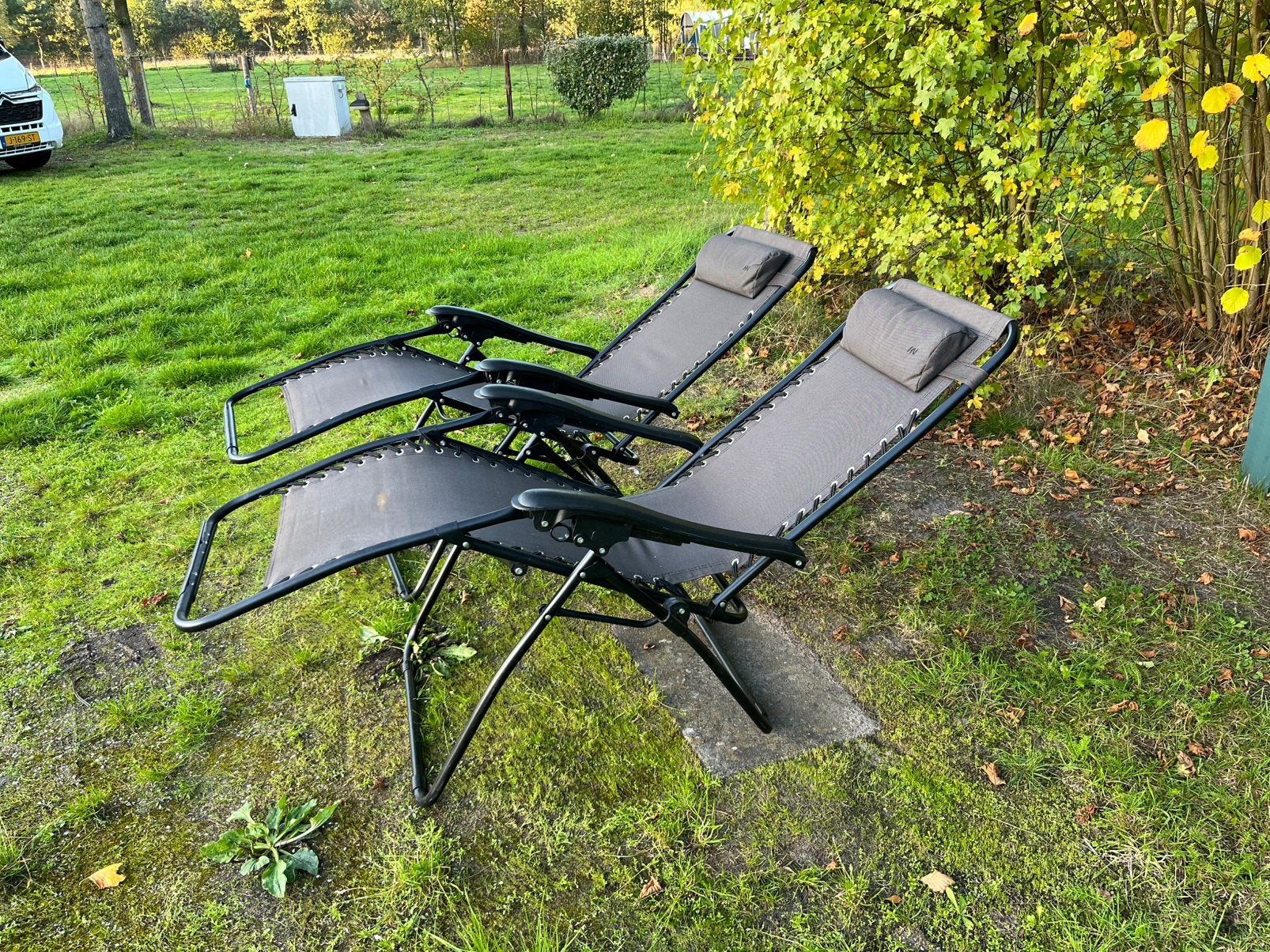 Human Nature – Relaxstoel Corfu 2 stuks, Ophalen, Zo goed als nieuw, Campingstoel