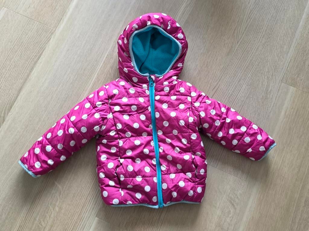 Leuk roze jasje met stippen, maat 86, Ophalen, Meisje, Siegelind, Zo goed als nieuw
