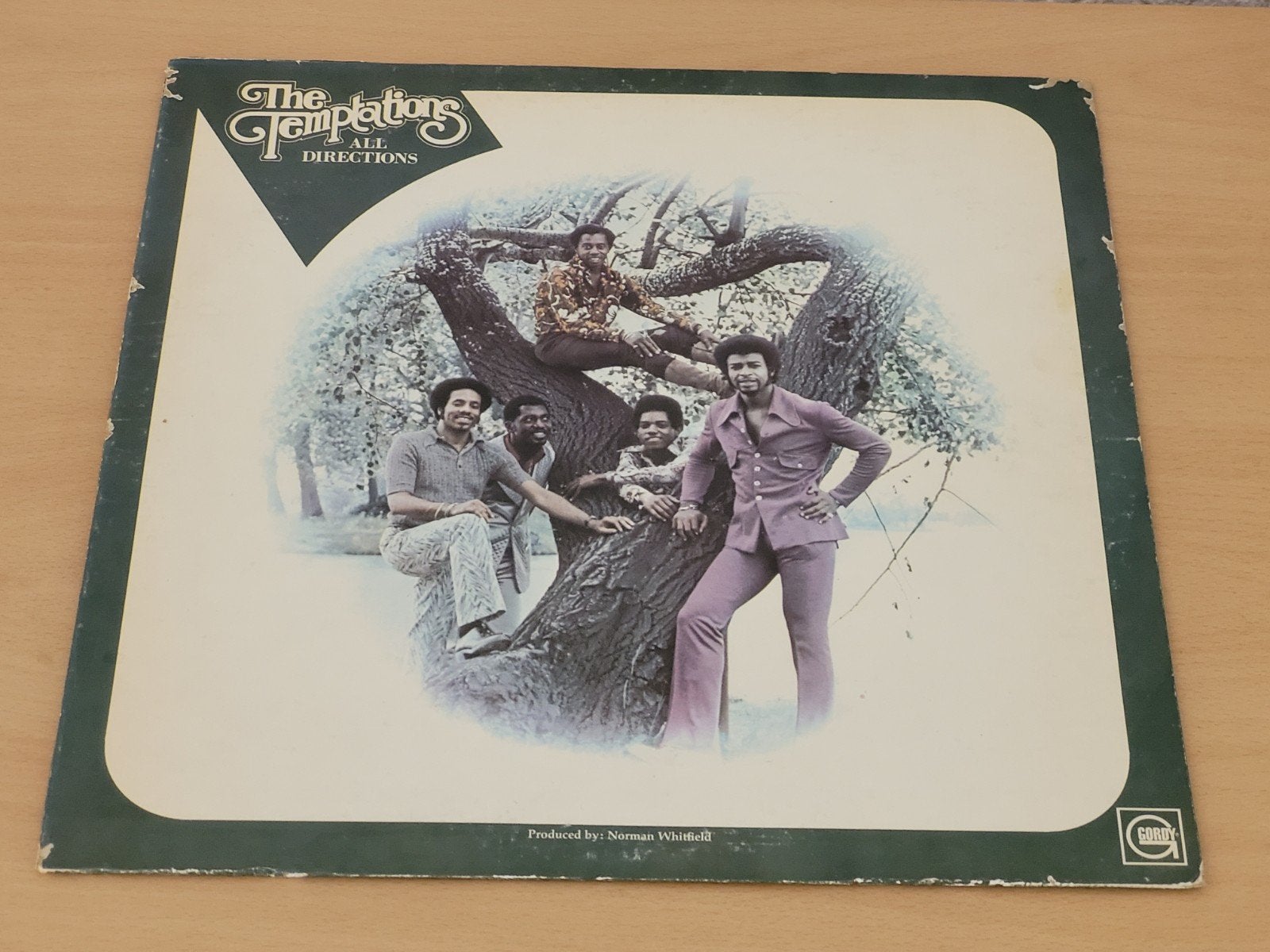 The Temptations - All Directions LP (1972), LP, Gebruikt, Pop, Ophalen of Verzenden