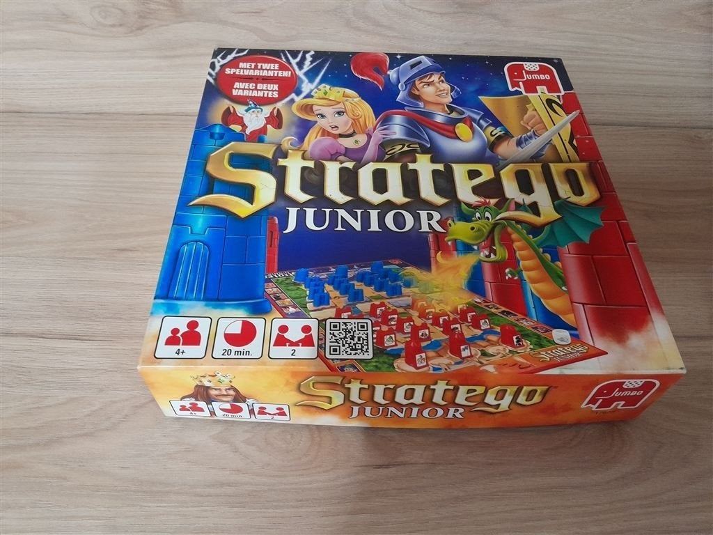 stratego junior - s3093, Hobby en Vrije tijd, Gezelschapsspellen | Bordspellen, Verzenden, Zo goed als nieuw