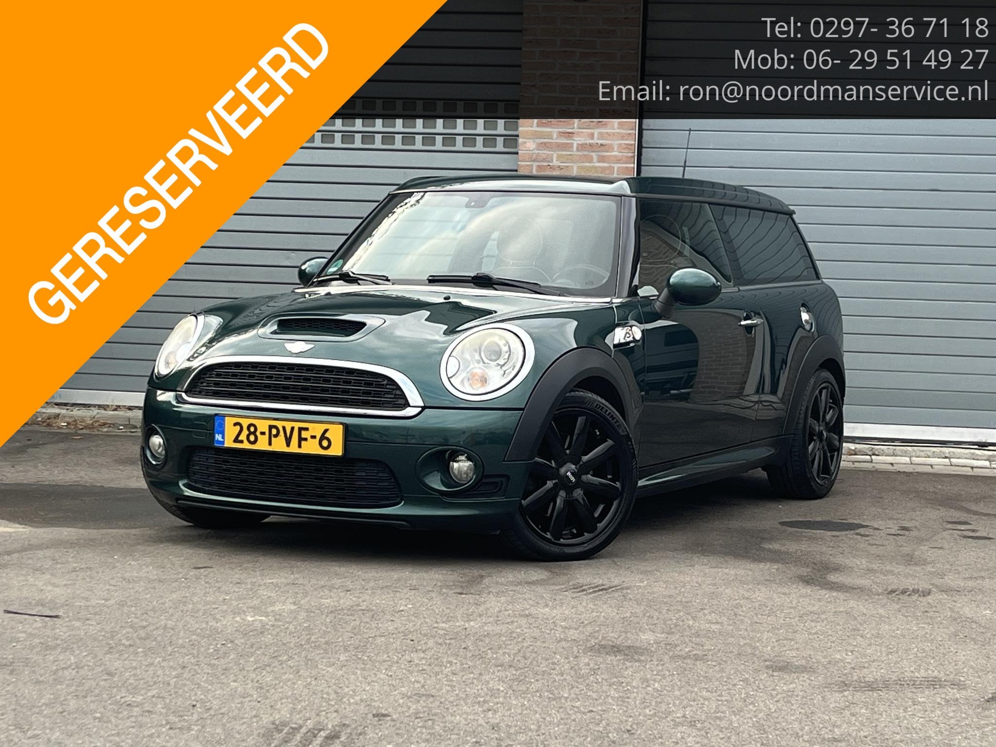 MINI Clubman 1.6 Cooper S, Auto's, Voorwielaandrijving, Euro 5, Stof, Gebruikt