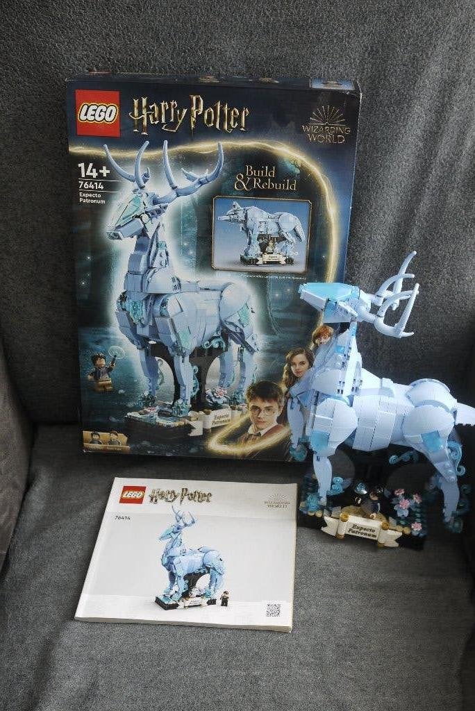 lego harry potter 76414 expecto patronum hert, Kinderen en Baby's, Ophalen, Lego, Inclusief instructies, Harry Potter