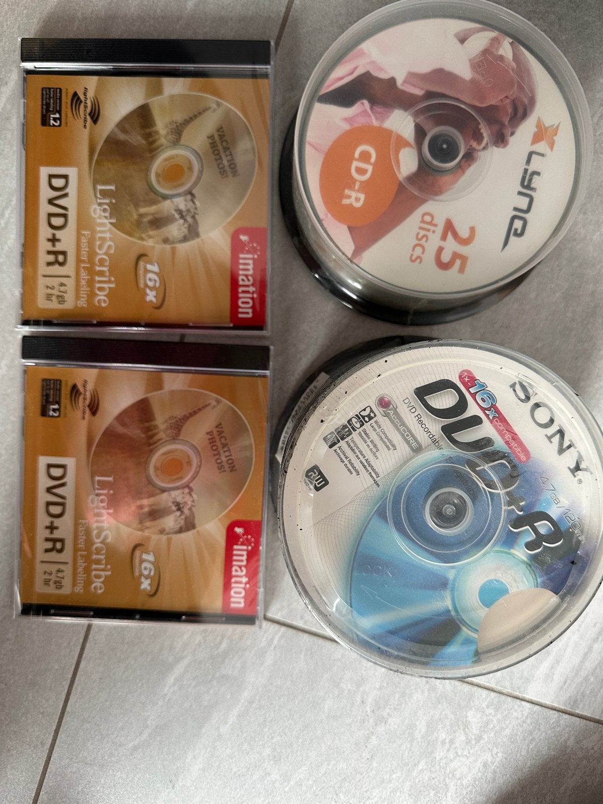 DVD+R LightScribe, CD-R en DVD-R schijven, Computers en Software, Verzenden, Nieuw, Cd, Lightscribe