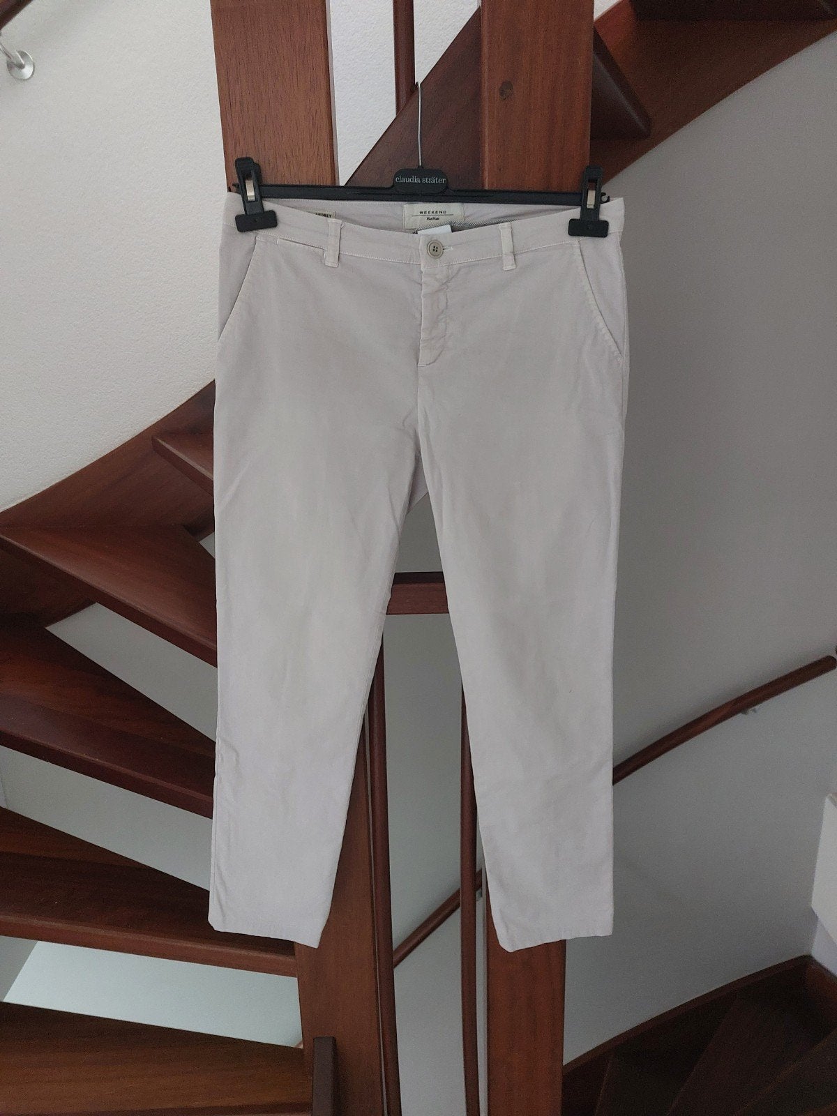 Max Mara.  Prachtig broekje.  Maat 40, Maat 38/40 (M), Beige, Ophalen of Verzenden, Zo goed als nieuw