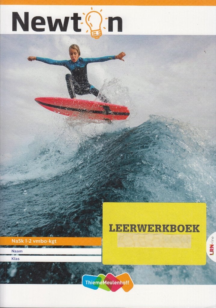 Newton LRN-line NaSk 1-2 VMBO-GT Leerwerkboek (nieuw exempl), Ophalen of Verzenden, Nieuw, VMBO, ThiemeMeulenhoff