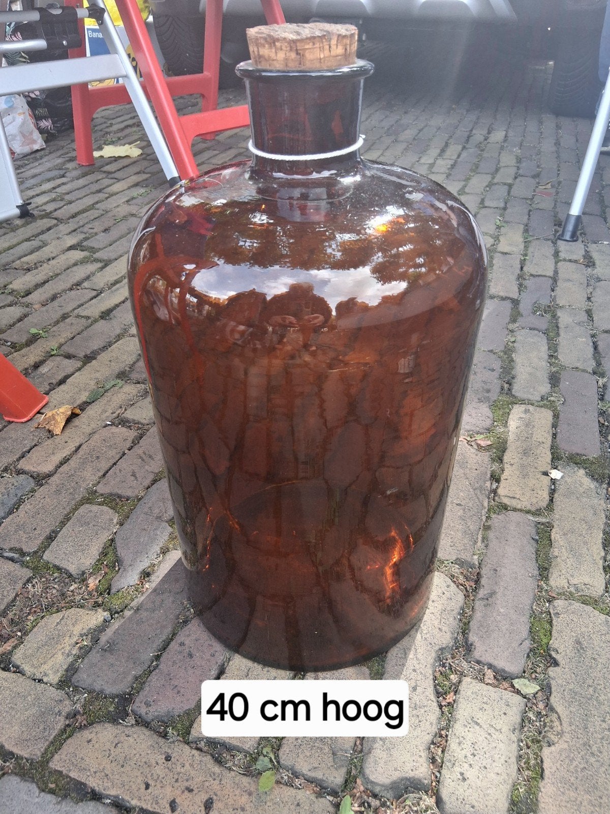 oude apotheek potten bruin, Ophalen of Verzenden
