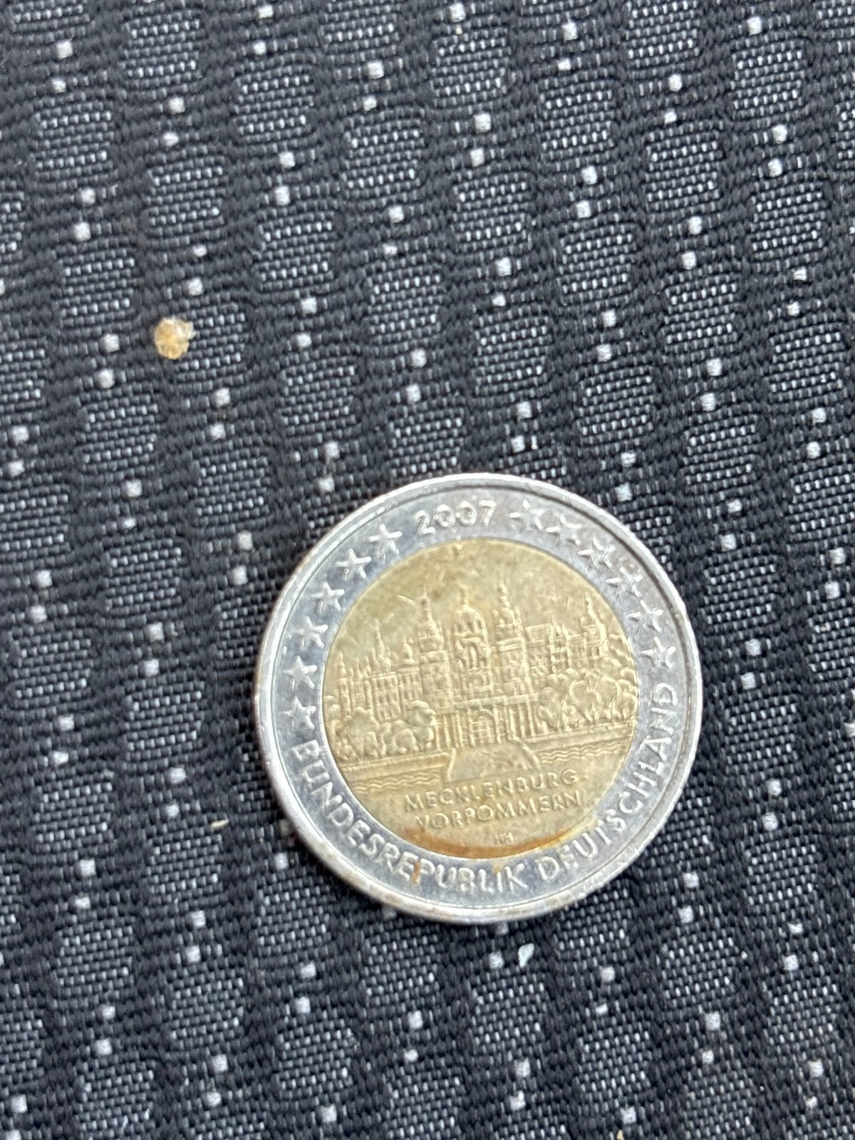 Duitse 2 euro munt 2007 - Kasteel Schwerin, Postzegels en Munten, Munten | Europa | Euromunten, Ophalen of Verzenden, Duitsland