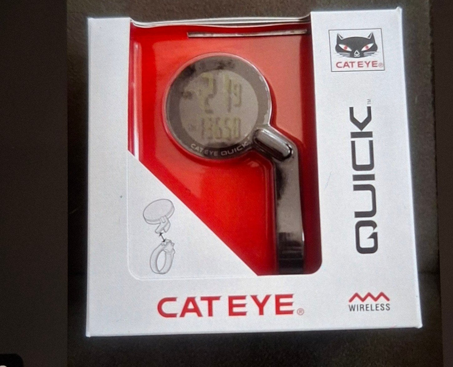 Cateye fietacomputer Quick cc rs-100W nieuw, Verzenden, Onbekend, Nieuw, Onbekend