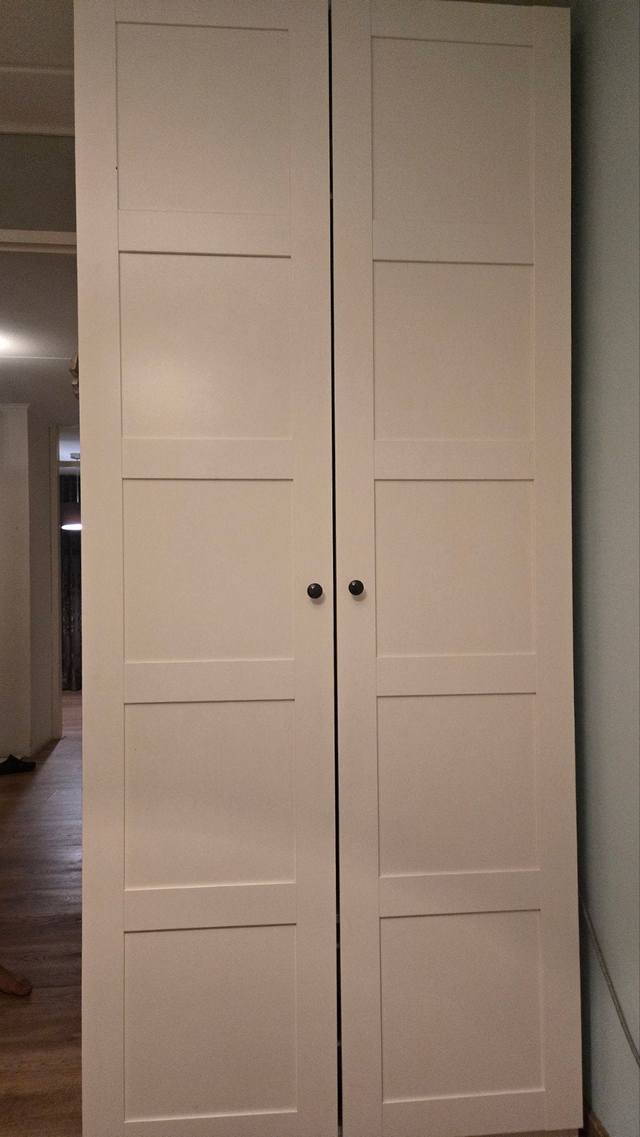 Witte IKEA PAX Kast - 100x58x236 cm - Zo goed als nieuw, Huis en Inrichting, Ophalen, 200 cm of meer, 50 tot 100 cm, Zo goed als nieuw