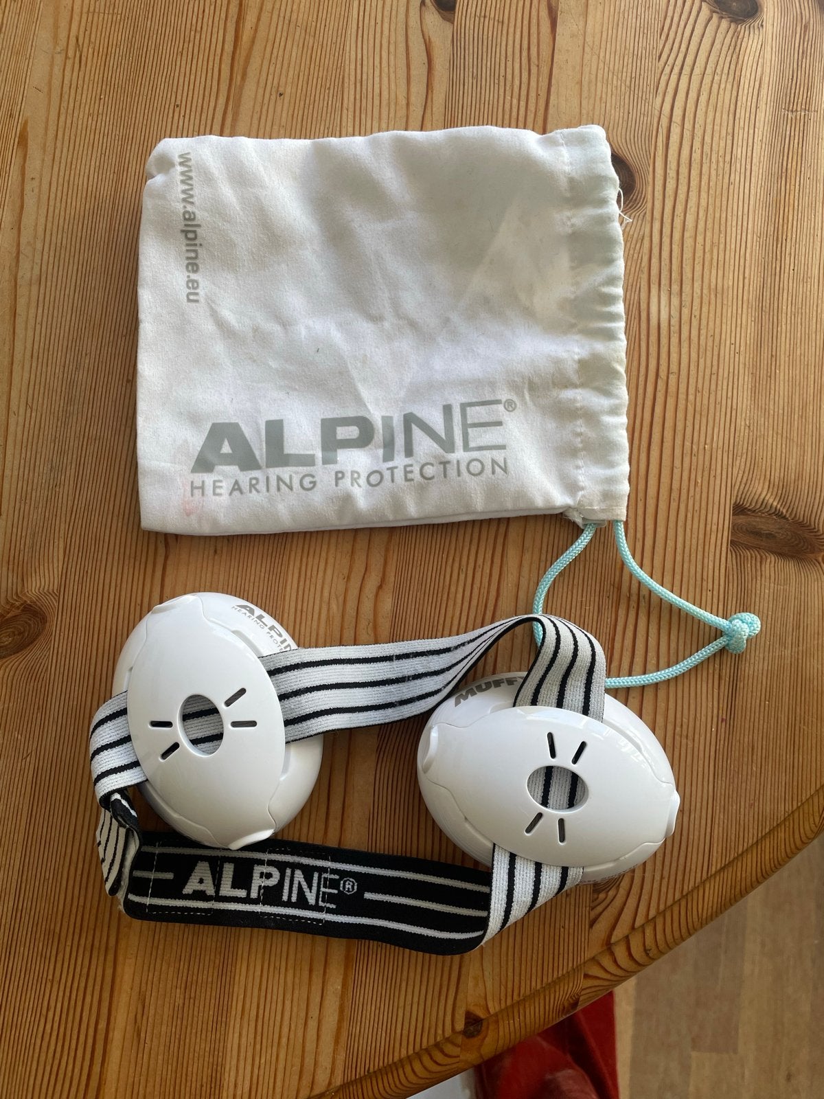Alpine Muffy Baby gehoorbescherming, Ophalen of Verzenden, Gebruikt