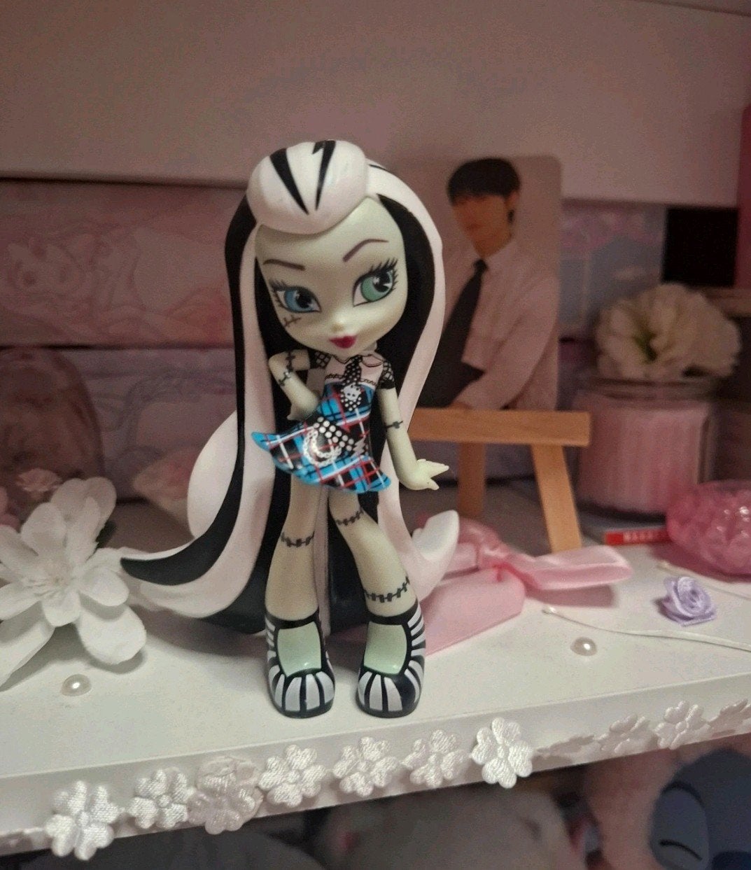 Frankie Stein Monster High figuur, Verzenden, Zo goed als nieuw, Overige typen