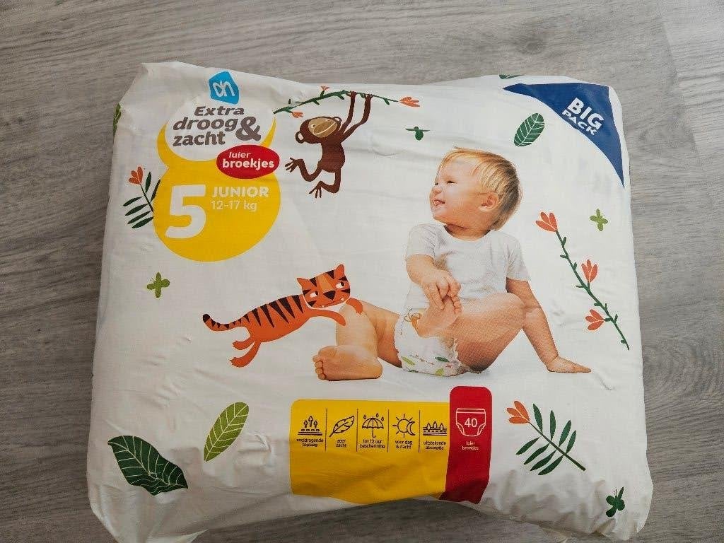 Nieuw Big pack AH luiers maat 5, 40 luiers, Ophalen of Verzenden, Nieuw, Overige typen