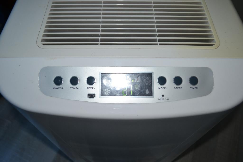 mobiele airco, Witgoed en Apparatuur, Ophalen, Minder dan 60 m³, 3 snelheden of meer, Zo goed als nieuw