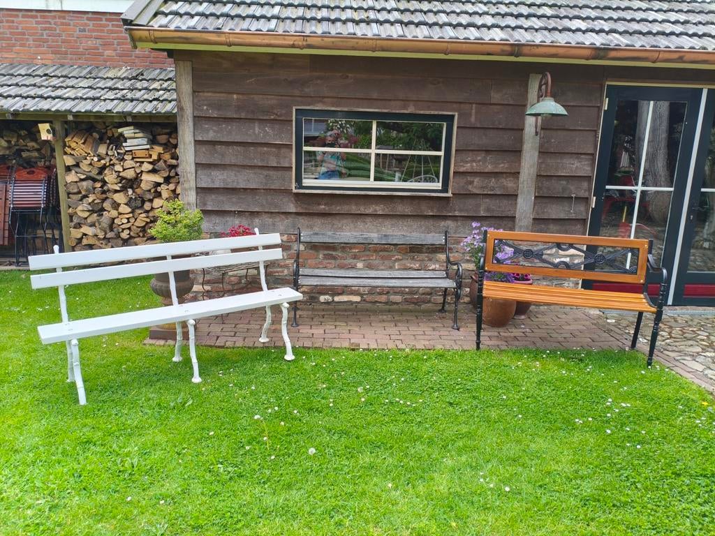 Tuinbank, tuinbanken, Ophalen, Hout